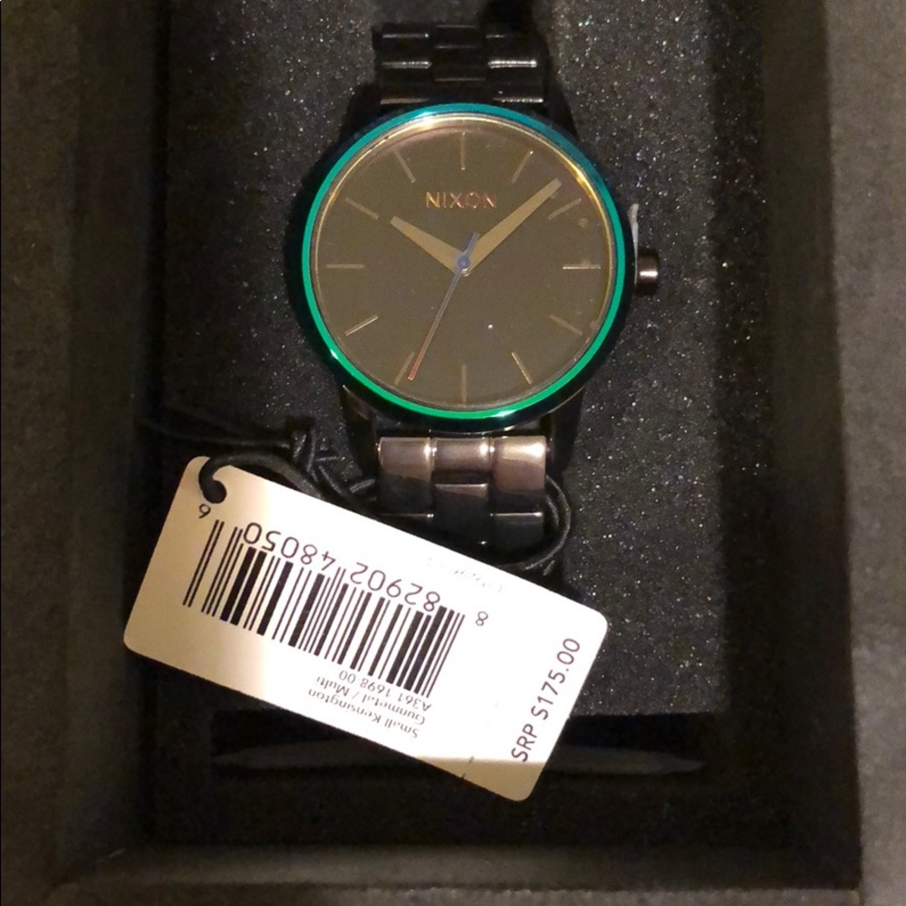 Nixon Small Kensington Gunmetal / Multi Watch